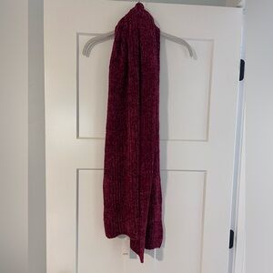 NWT LOFT Deep Red Knit Scarf